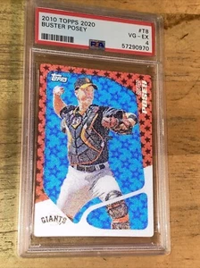 2010 Topps 2020: #T8 Buster Posey PSA 4 VG-EX, HOF SF GIANTS Baseball Rookie RC - Picture 1 of 6