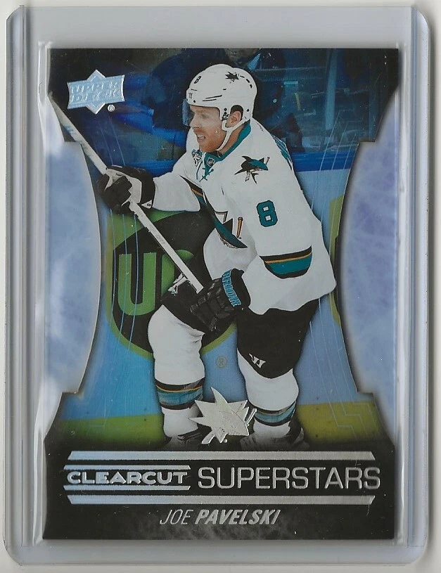 15-16 2015-16 Upper Deck Clear Cut Superstars #CCS55 Joe Pavelski San Jose Shark - Image 1 of 1