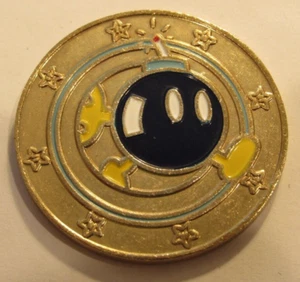 Gettone monete vintage Bob Omb Super Mario Nintendo - Frankford Candy - Foto 1 di 2