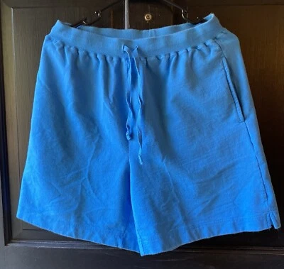 Mountain lake 100% Cotton Shorts- Light Blue-size M Women’s - Image 1 of 2