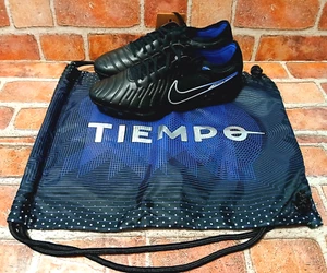 Nike Tiempo Legend 10 Elite FG ACC Black Soccer Cleats DV4328-040 Men's Size 7.5 - Picture 1 of 11