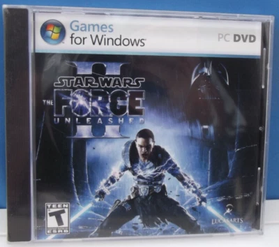 Star Wars The Force Unleashed II 2 PC Game Games for Windows DVD LucasArts - Image 1 of 3