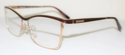 TRUSSARI TR 12516 BR MARRÓN Nuevo Marco Óptico Ojo de Gato para Mujer Foto 1 de 2