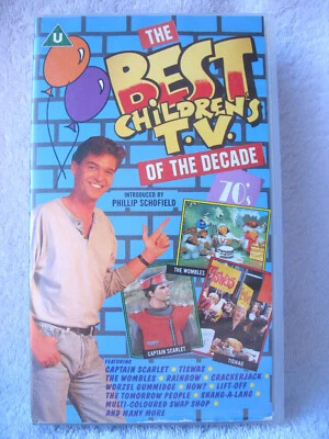 PHILIP SCOFIELD VHS TAPE Video Best Children's T.V. Decade Vintage 1970's OOP - Image 1 of 3