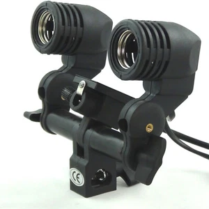 DynaSun MM2 2in1 Lampenfassung Studio Stativaufsatz Lampenhalter Schirmhalter - Bild 1 von 2