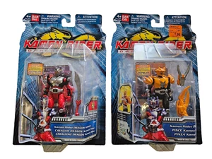 2 KAMEN RIDER DRAGON KNIGHT New INCISOR 2009 + CAVALIER DRAGON - Picture 1 of 3