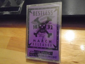 SEALED RARE PROMO Restless sampler CASSETTE TAPE Harry Dean Stanton soft machine - Picture 1 of 2