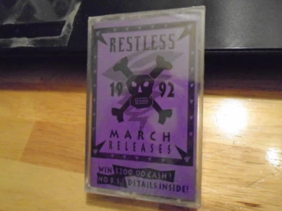 SEALED RARE PROMO Restless sampler CASSETTE TAPE Harry Dean Stanton soft machine - Image 1 of 2