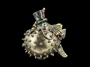 Piumino Tigre Steampunk Veronese WU78060A4 - Foto 1 di 8