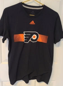 NHL Philadelphia Flyers Medium Adidas Tshirt schwarz Fanfare - Bild 1 von 7