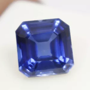 Zaffiro Blu Naturale Sfaccettato 7,65 Ct Certificato GIE Taglio Gemma Sciolta 1048 - Foto 1 di 9