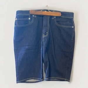 Levi Strauss 505 Women’s Size 34 Shorts Blue Jean Denim Jorts - Picture 1 of 5