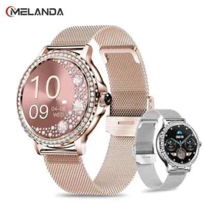 Smart Watch For Lady Bluetooth Call 100+Sports Mode Fitness Women Smartwatch - Picture 1 of 26