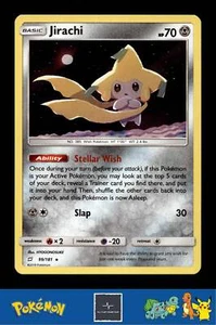 2019 Pokemon SM Team Up 99/181 Jirachi Holo - Picture 1 of 3