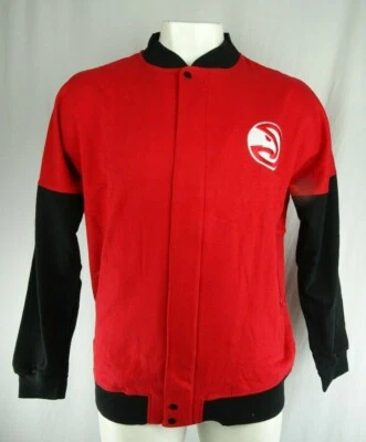 Atlanta Hawks Majestic Men's Snap-Up Full-Zip Jacket - Image 1 of 4