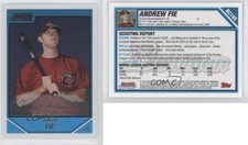 2007 Bowman Chrome Prospects Andrew Fie #BC185