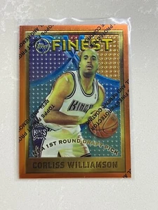 1995-96 Topps Finest Corliss Williamson Rookie #123 Sacramento Kings RC - Picture 1 of 2