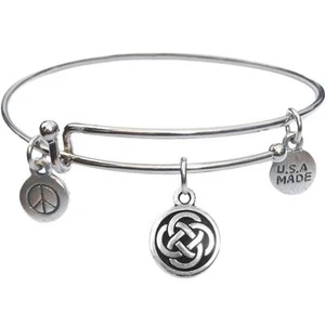 Bangle Bracelet and Celtic Circle - USA Made - BBandJT109 - Picture 1 of 1