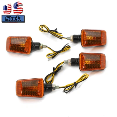 4X Turn Signals Lights For Honda Nighthawk 250 500 650 750 Shadow VT750 VT1100 - Image 1 of 4
