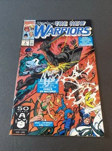 THE NEW WARRIORS # 8 - VF/NM signed by Mark Bagley & Fabian Nicieza - Picture 1 of 10