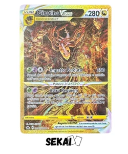POKEMON GIRATINA V ASTRO GOLD GG69/GG70 ZENIT REGALE ITALIANO NEAR MINT - Imagen 1 de 7