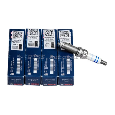 12120038894 4Pcs OEM BOSCH Spark Plugs Set new For BMW 320i 328i 328i 528i 528i - Изображение 1 из 4