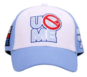 Men's White/Light Blue John Cena Farewell Tour 2025 Toronto Adjustable Hat Cap - Picture 1 of 4