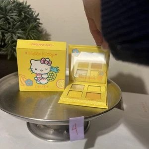 Colour Pop Hello Kitty Pineapple Cake Quad Pressed Powder Matte and Shimmer NEW - Picture 1 of 1