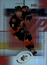 1999-00 SPx Calgary Flames Hockey Card #21 Valeri Bure