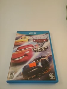 ‘Cars 3: Driven to Win’ Wii U, 2017; Disney Pixar; Cib AND Tested - Picture 1 of 4