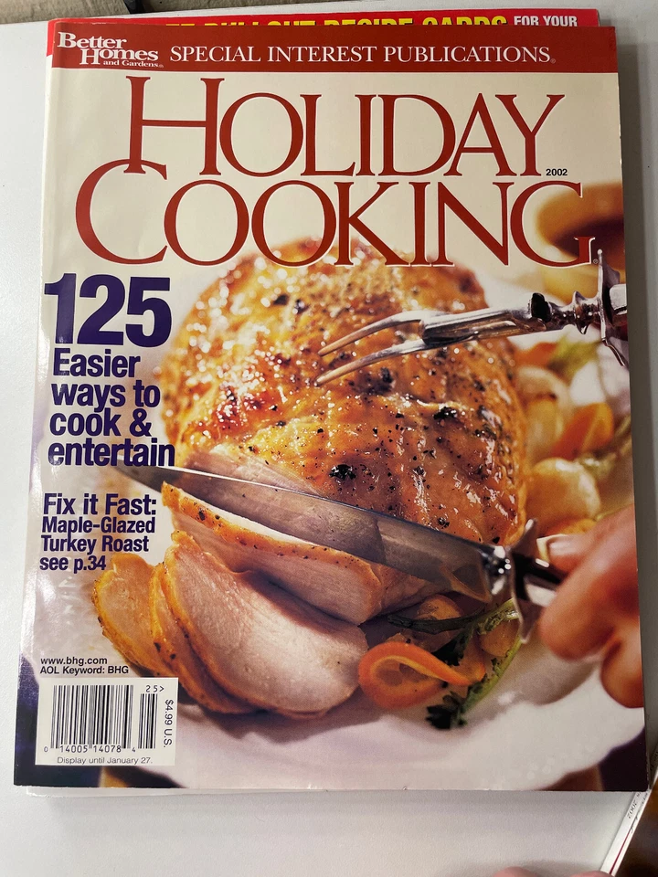 Better Homes and Gardens Holiday Cooking 2002 Magazine - Image 1 of 1