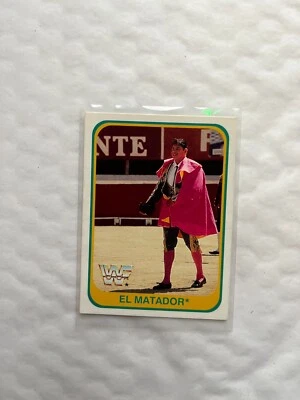 1991 MERLIN WWE WWF WRESTLING TRADING CARD SERIES - #65 EL MATADOR - Image 1 of 2