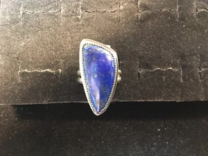 lapis lazuli ring - Picture 1 of 3
