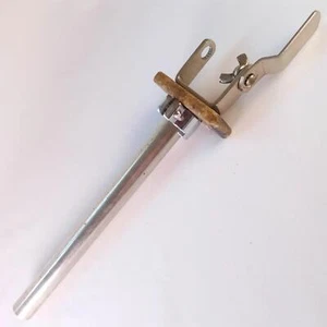 Ludwig#781C 1st-Gen Double Tom Holder Mount Bass Drum Nickel Hollywood Vintage59 - Picture 1 of 4