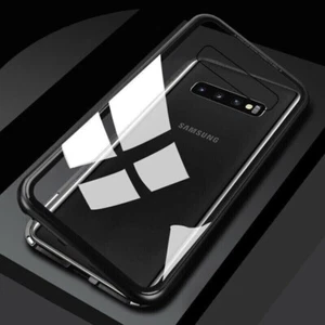 100% NEW Magnetic Adsorption Tempered Glass Cover Case for Samsung Galaxy S10+ - Picture 1 of 1