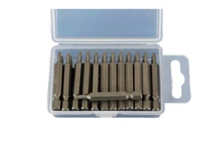 TMAX 25pc T8H Tamper Proof Security Torx 2-Inch (50mm) Screwdriver Insert Bits - Picture 1 of 4
