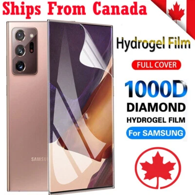 Protector de pantalla de película de hidrogel de cubierta completa para Samsung Galaxy Note 20 Ultra 5G  Foto 1 de 4