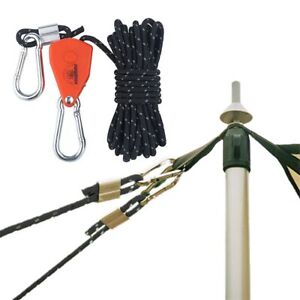 Umbrella Rope Tent Wind Rope Reflective Paracord Reflective Camping Rope
