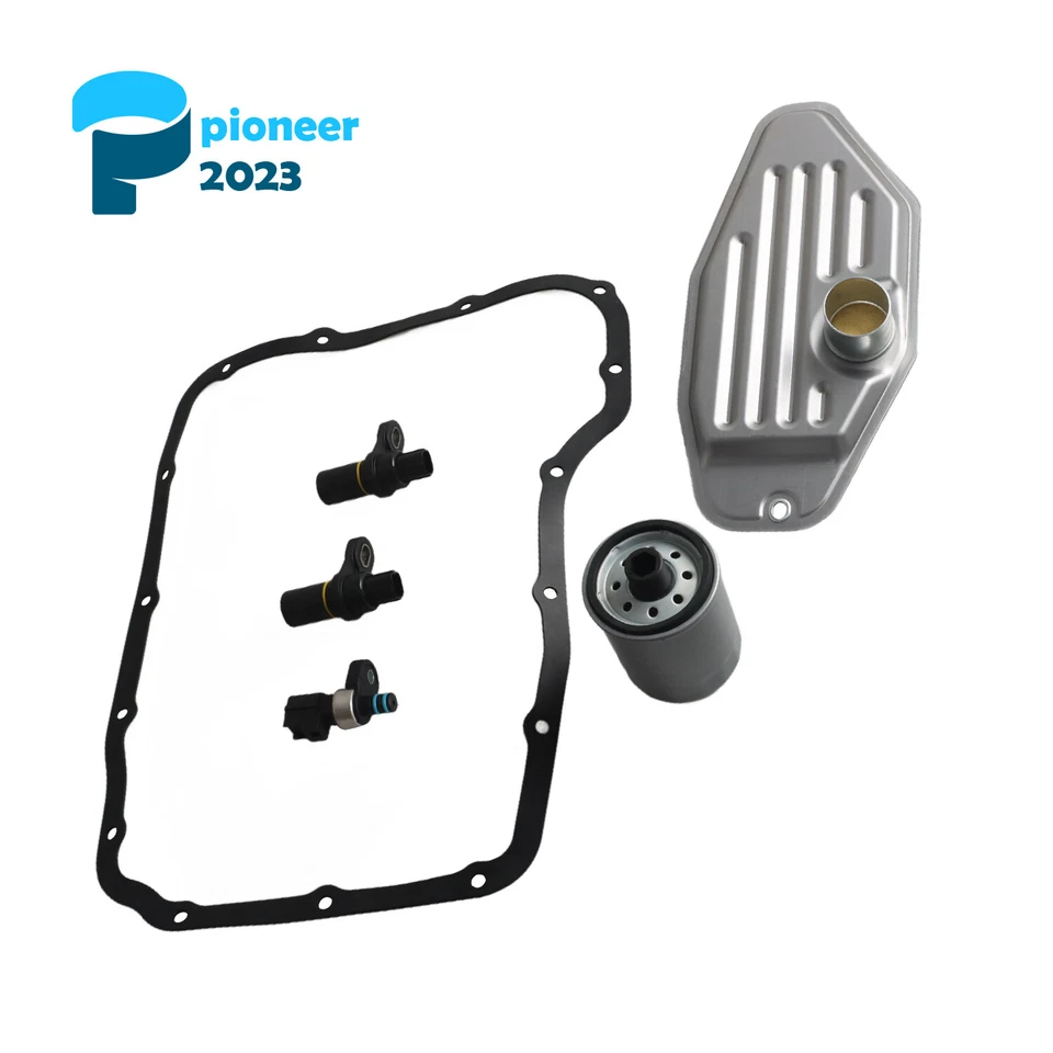 Transmission Sensor W/4WD Filter KIT Pan Gasket for Dodge Jeep Cherokee Chrysler - Image 1 of 4