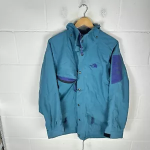 Vintage The North Face Jacket Mens Large Blue Celestial Peak Gore Tex 90s TNF* - Picture 1 of 12
