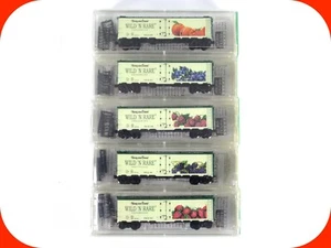 N Scale *HARRY & DAVID* Wild n' Rare Preserves Reefer Set - Micro Trains **RARE* - Picture 1 of 7