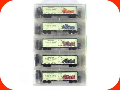 N Scale *HARRY & DAVID* Wild n' Rare Preserves Reefer Set - Micro Trains **RARE* - Image 1 of 4