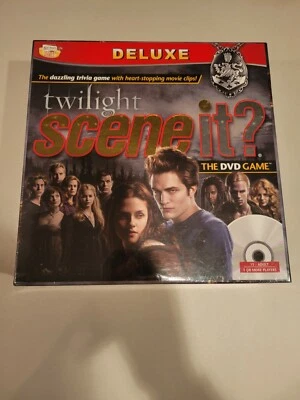 2009 Screenlife Games New Deluxe Twilight Scene It? Sealed Boardgame W/ DVD NISB - Image 1 of 4