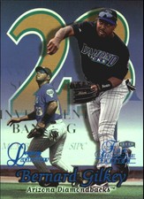 1999 Flair Showcase Legacy Collection Row 2 Baseball Card #93 Bernard Gilkey/99