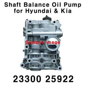 OEM Shaft Balance Ass'y Oil Pump 2330025922 for Kia Forte Forte Koup 2.4L 09-13