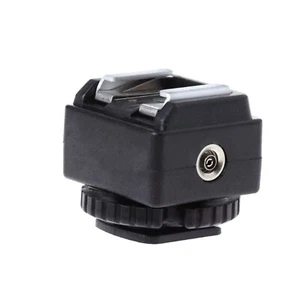 New Metal+Plastic Hot Shoe Converter Adapter For Nikon For Canon Flash to Camera - Picture 1 of 6