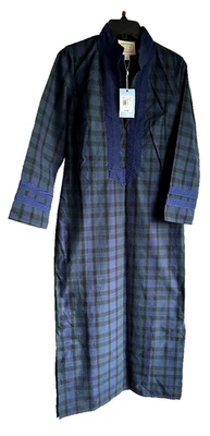 NWT $168 STS Sail To Sable Long sleeve tunic Maxi Striped Dress Size Small - Image 1 of 4