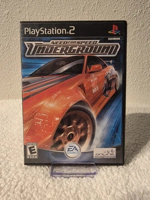 Need For Speed Underground 1 Sony PlayStation 2 PS2 Black Label Tested Complete! - Image 1 of 4