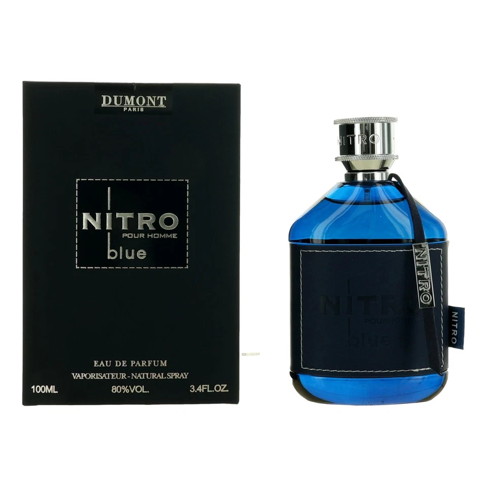 Nitro Blue de Dumont, spray eau de parfum de 3,4 OZ para hombre Foto 1 de 1