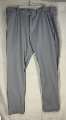 Lauren Ralph Lauren Classic-Fit Cotton Stretch Performance Grey Pants Men 44x36 - Image 1 of 4